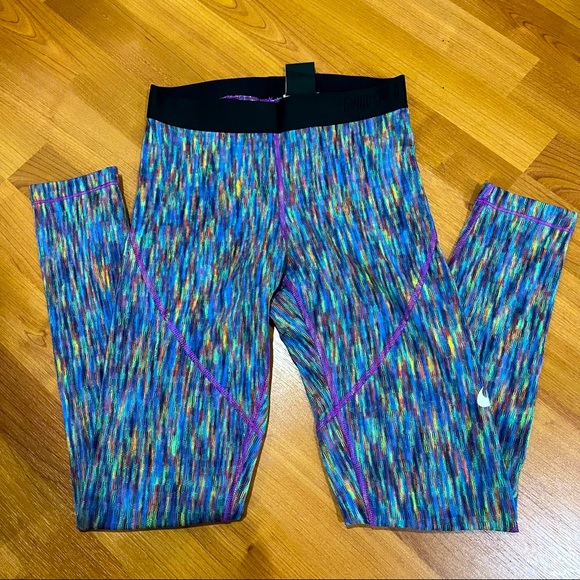 Nike Pants - Nike | Hyperwarm Multi-colored Leggings